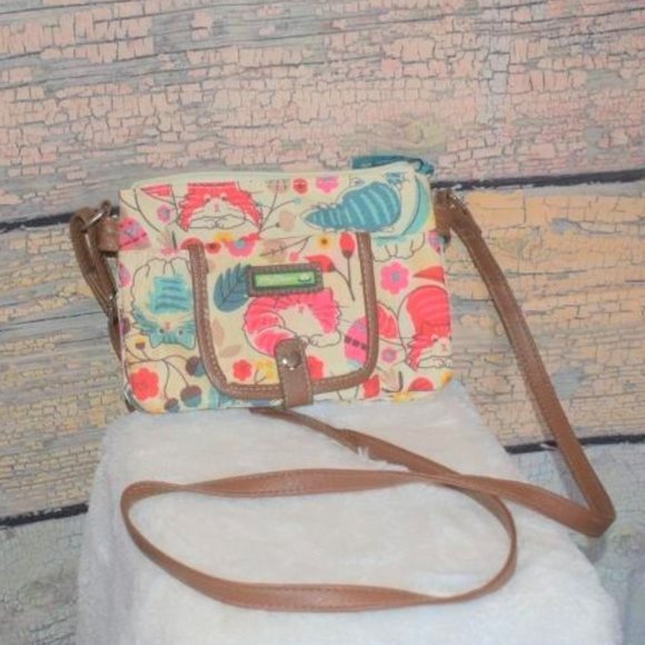 Lily Bloom Bags Lily Bloom Mini Purse Shoulder Bag Lined Lime Green